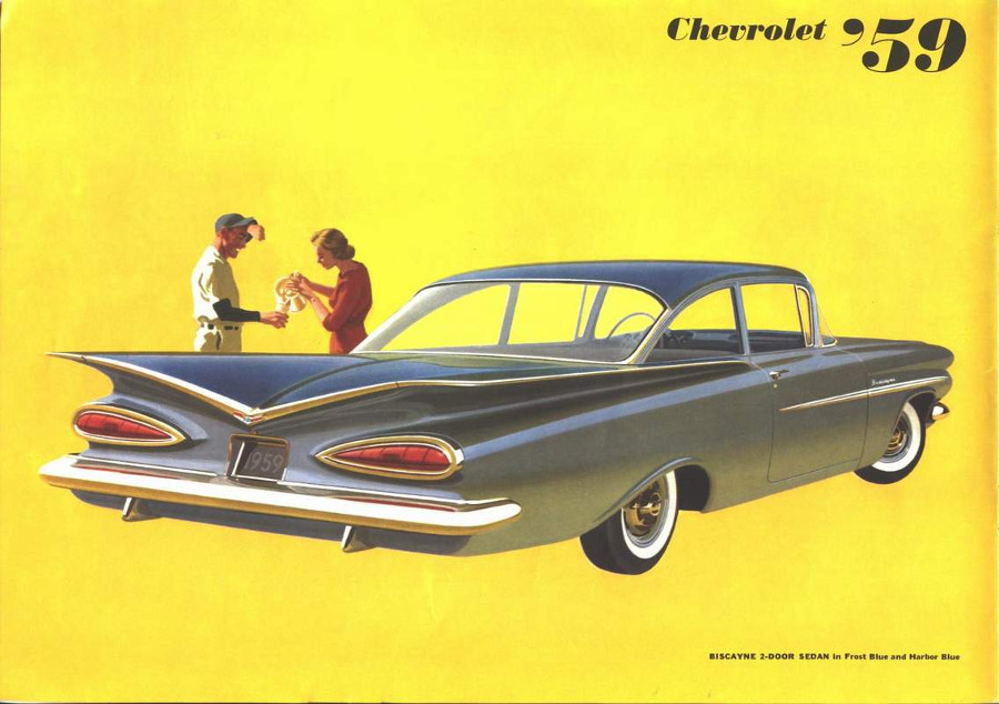 1959 Chevy Biscayne Ad